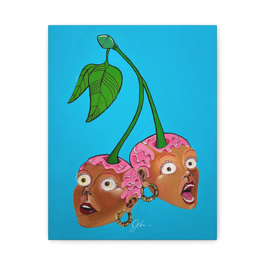 JUST US TWO CANVAS PRINT