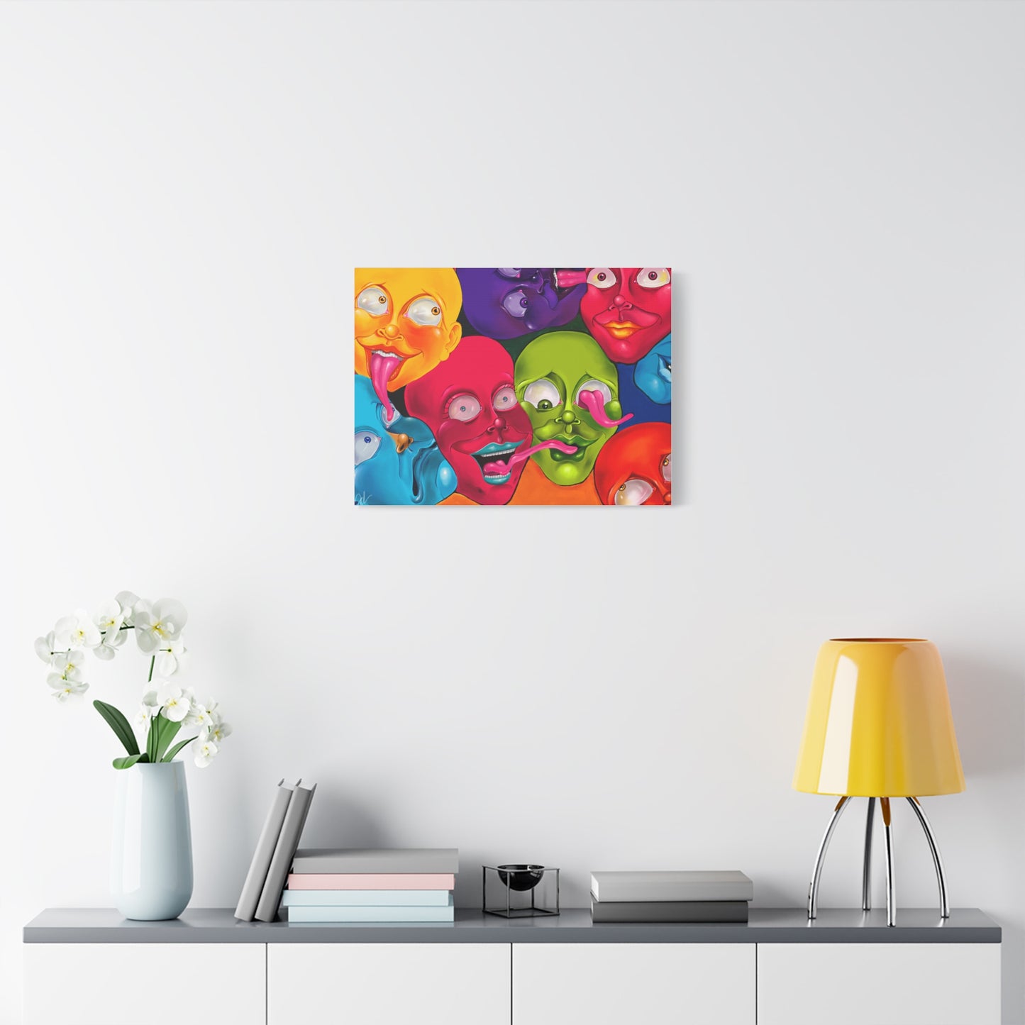 COMMUNICATION CANVAS PRINT
