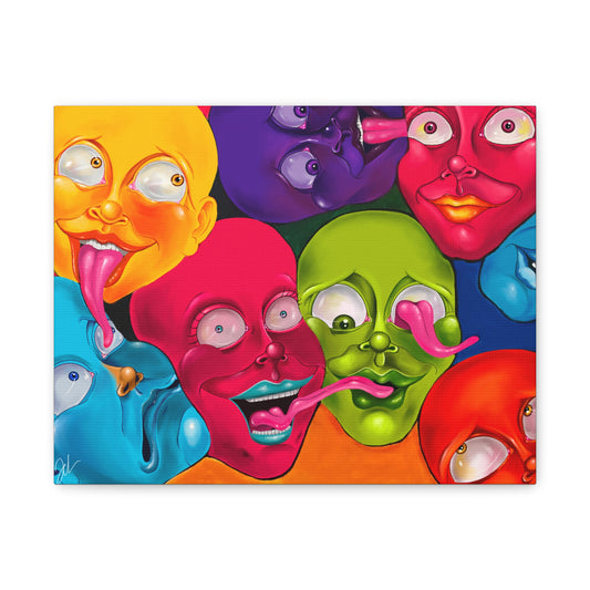 COMMUNICATION CANVAS PRINT