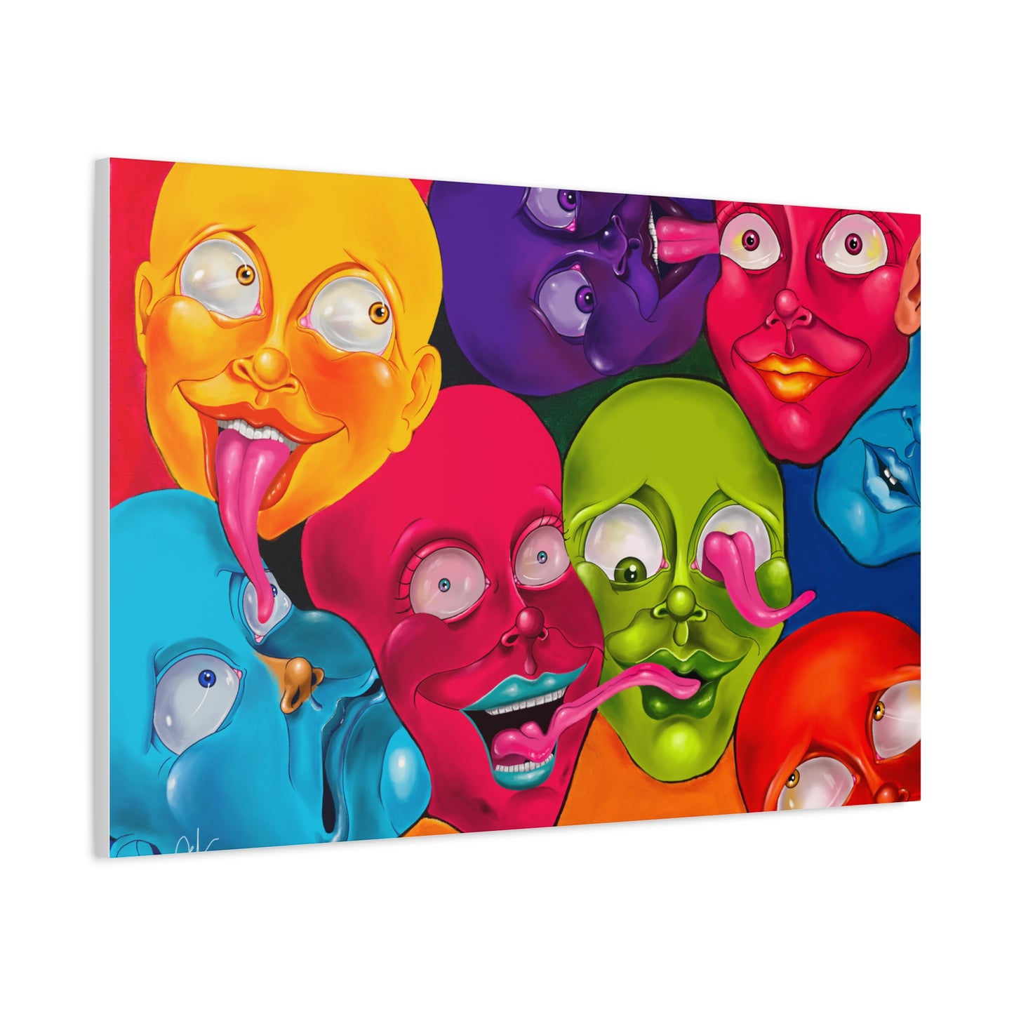 COMMUNICATION CANVAS PRINT