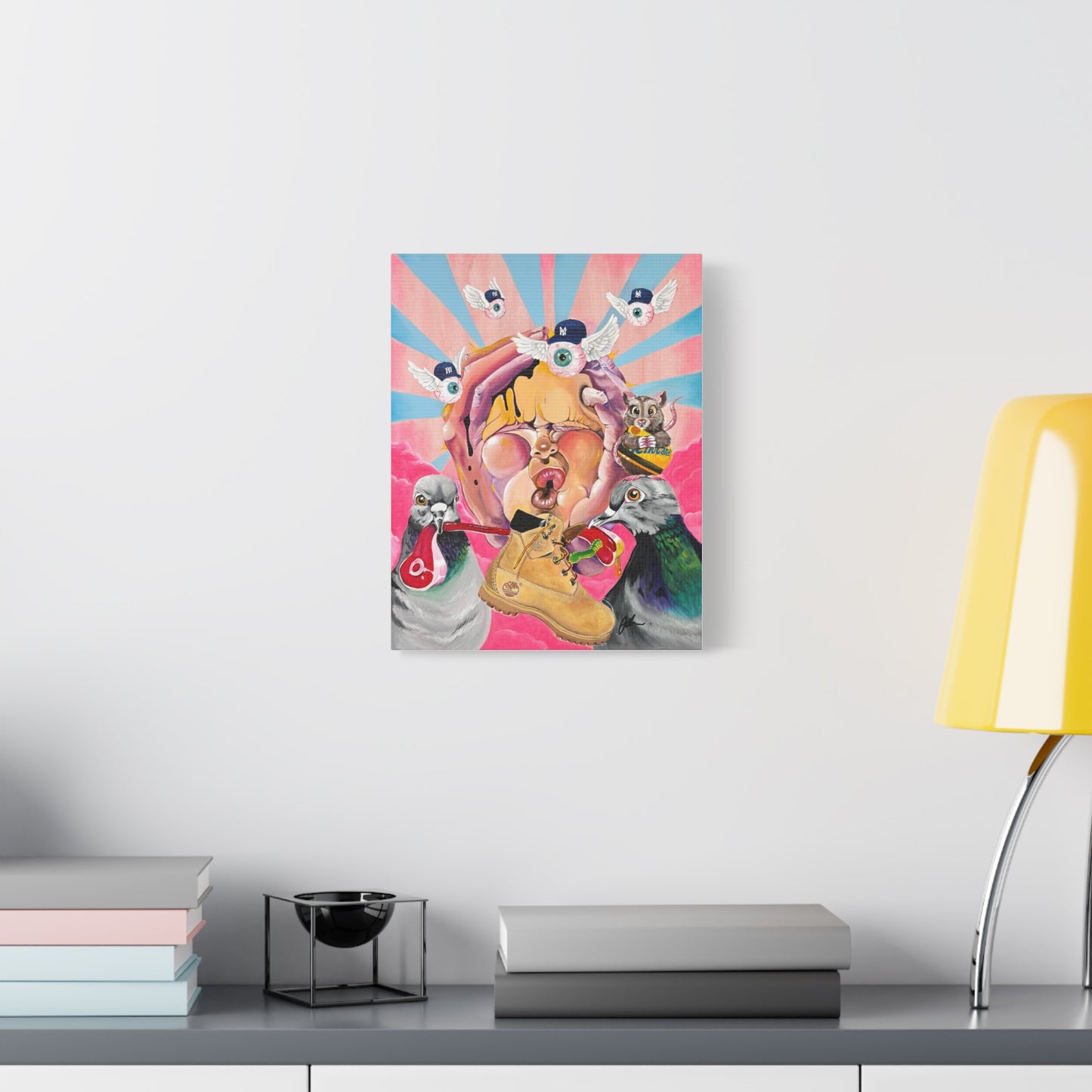 SOL DE NUEVA YORK CANVAS PRINT