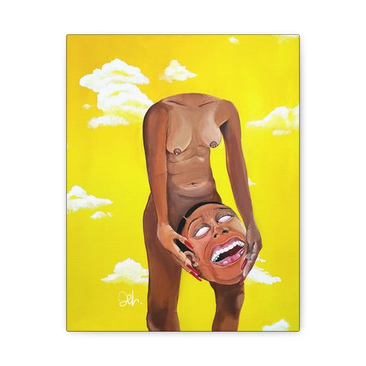 OVERWHELMED CANVAS PRINT