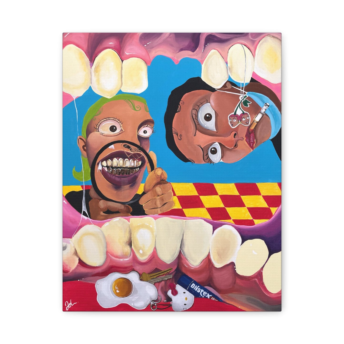 DENTIST APPOINTMENT CANVAS PRINT