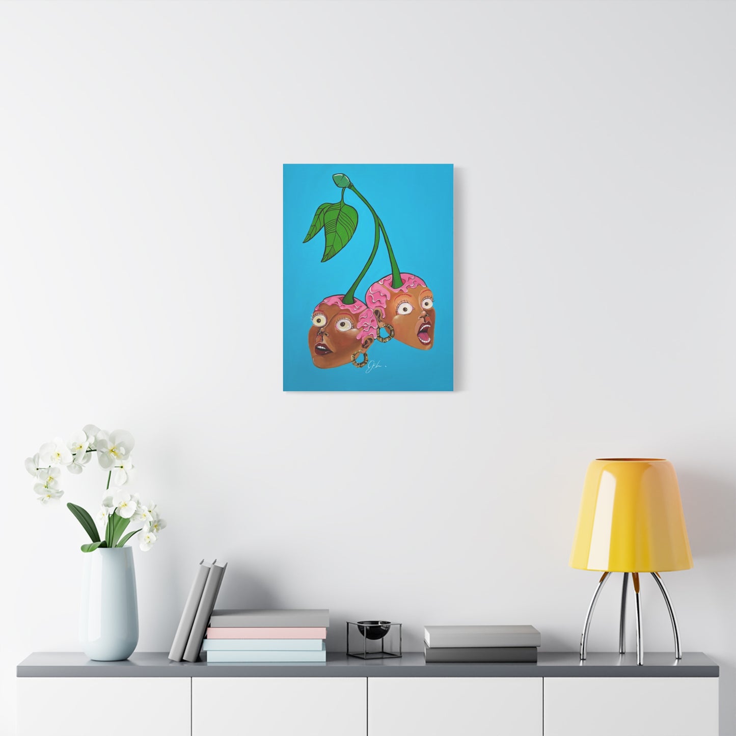 JUST US TWO CANVAS PRINT