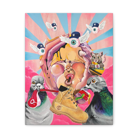 SOL DE NUEVA YORK ORIGINAL PAINTING