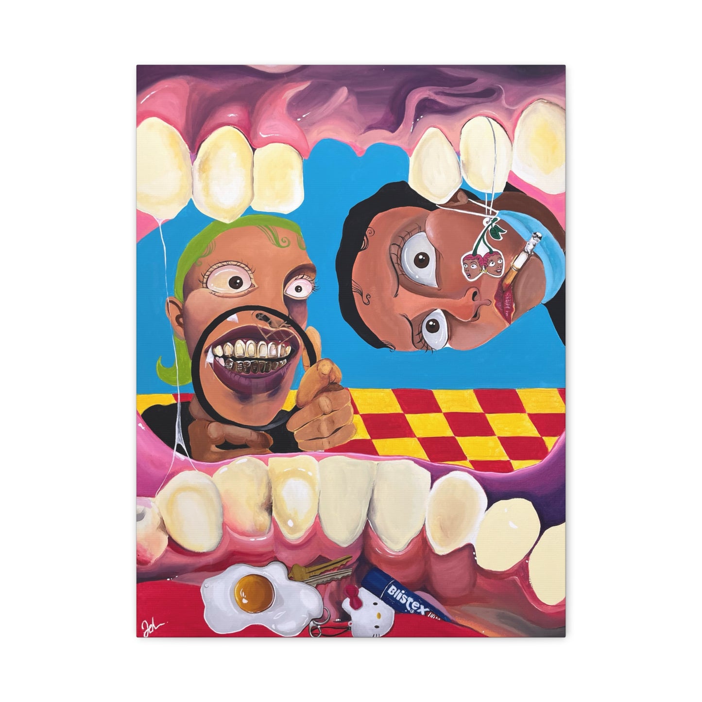 DENTIST APPOINTMENT CANVAS PRINT