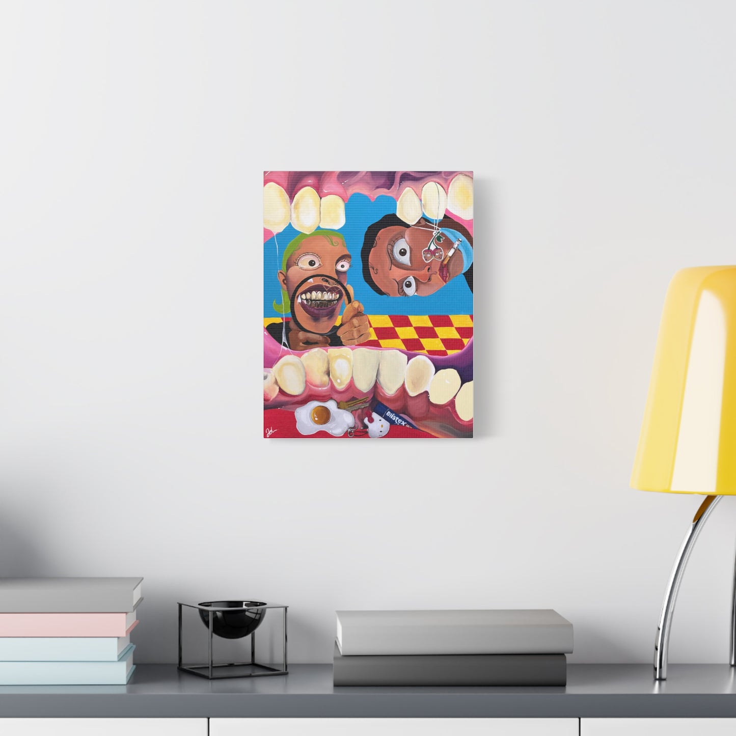 DENTIST APPOINTMENT CANVAS PRINT