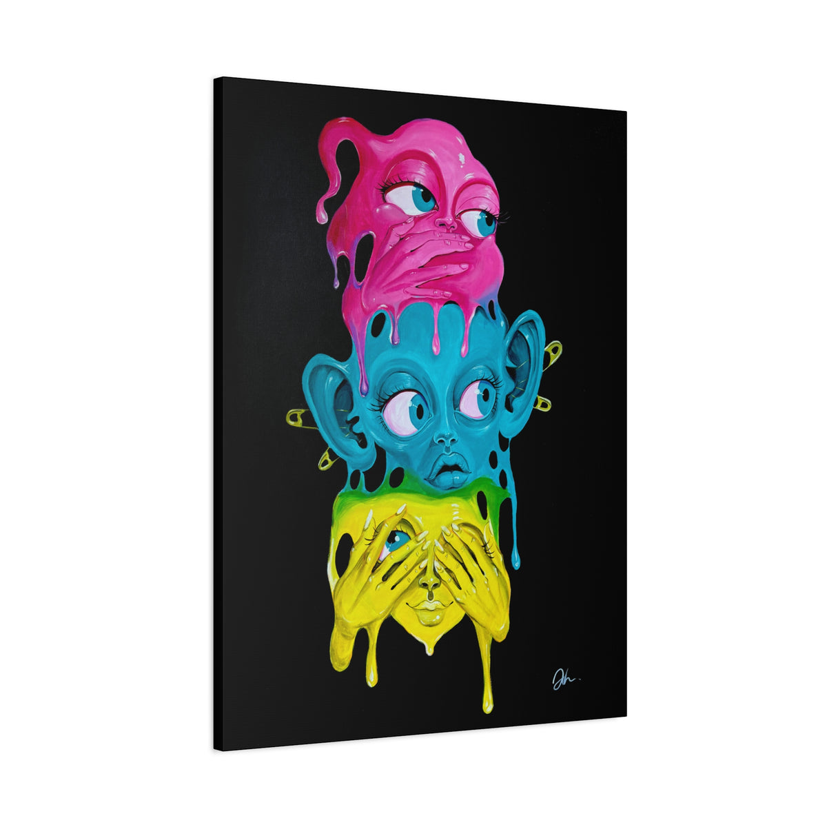OMERTA CANVAS PRINT