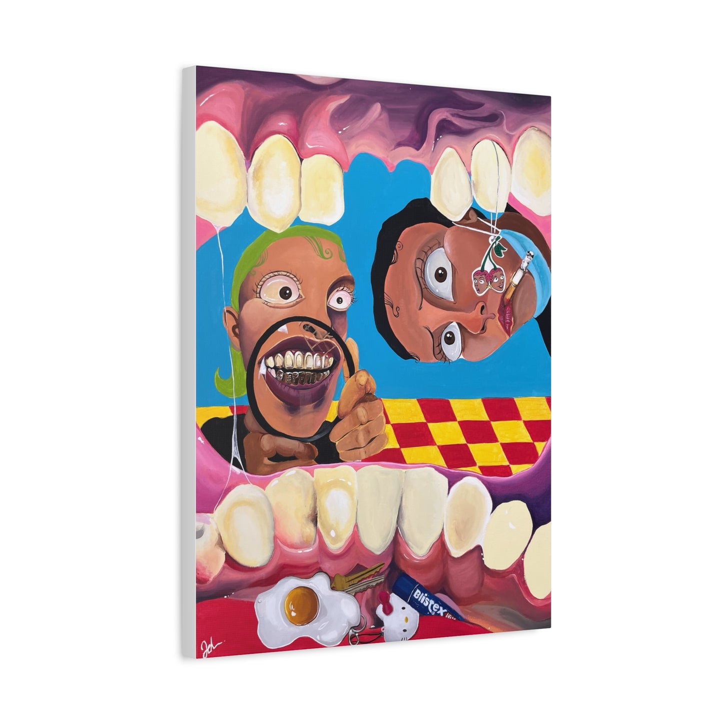 DENTIST APPOINTMENT CANVAS PRINT