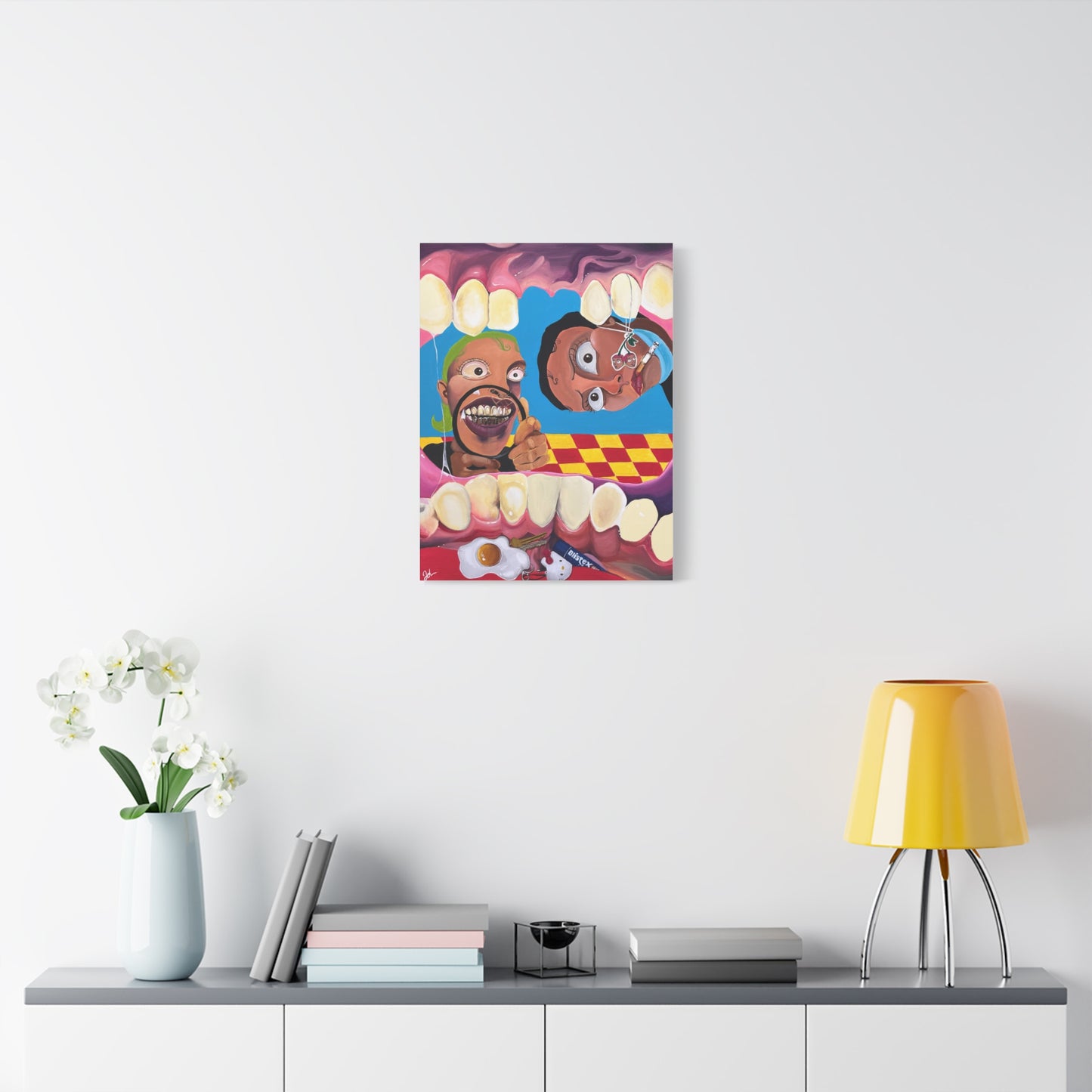 DENTIST APPOINTMENT CANVAS PRINT