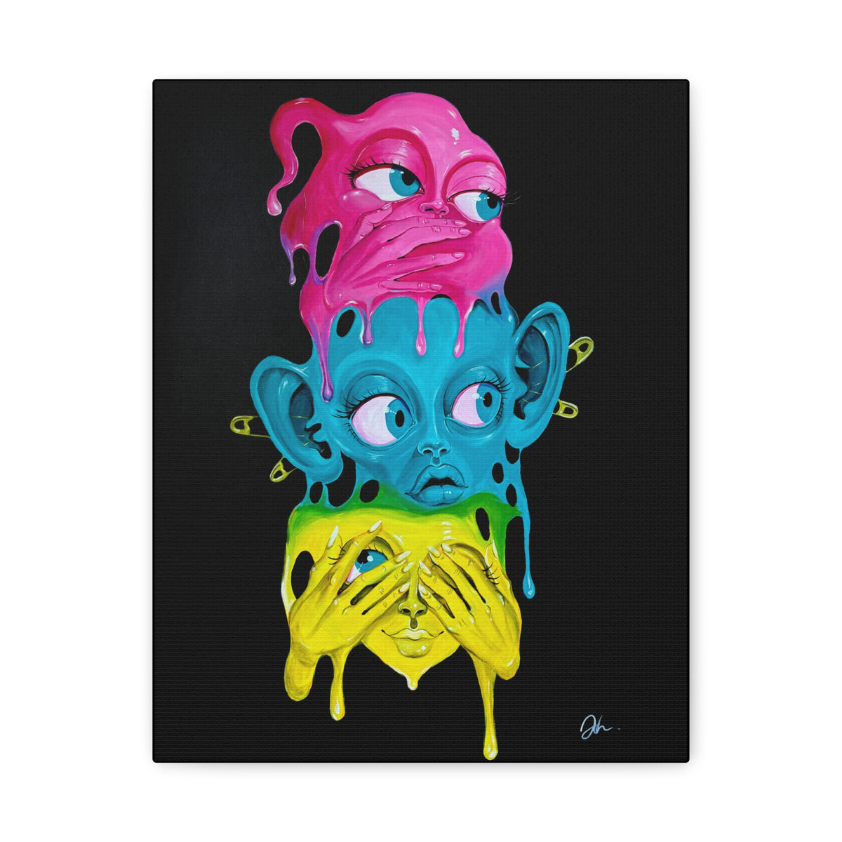 OMERTA CANVAS PRINT
