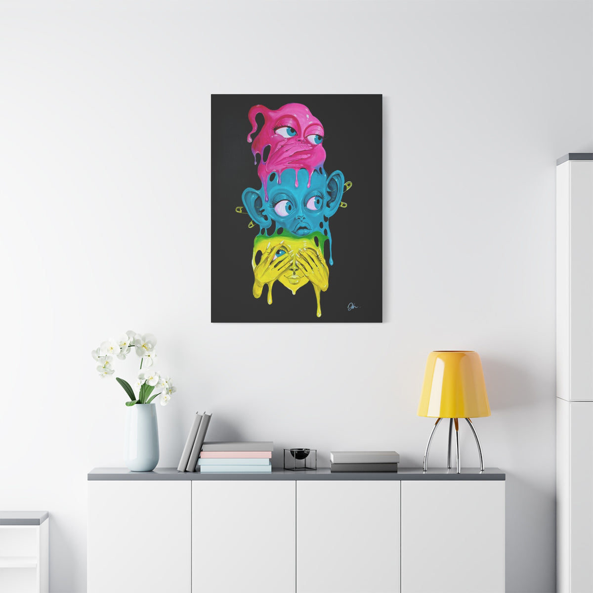 OMERTA CANVAS PRINT