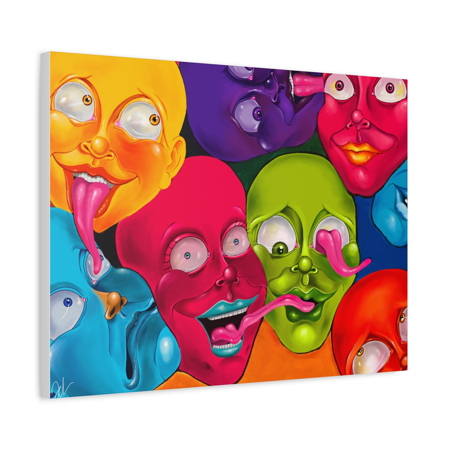 COMMUNICATION CANVAS PRINT