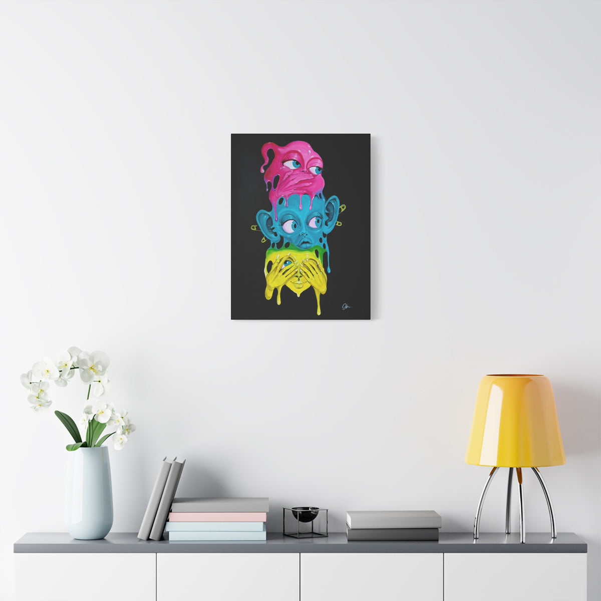 OMERTA CANVAS PRINT