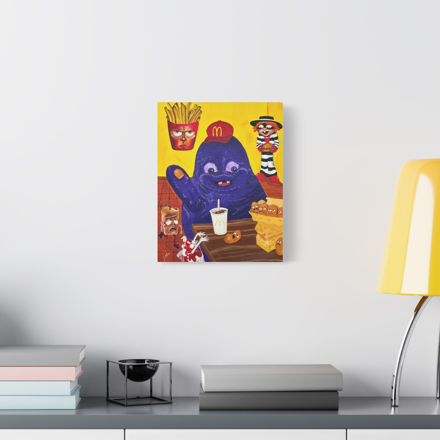 HAPPY MEALS CANVAS PRINT