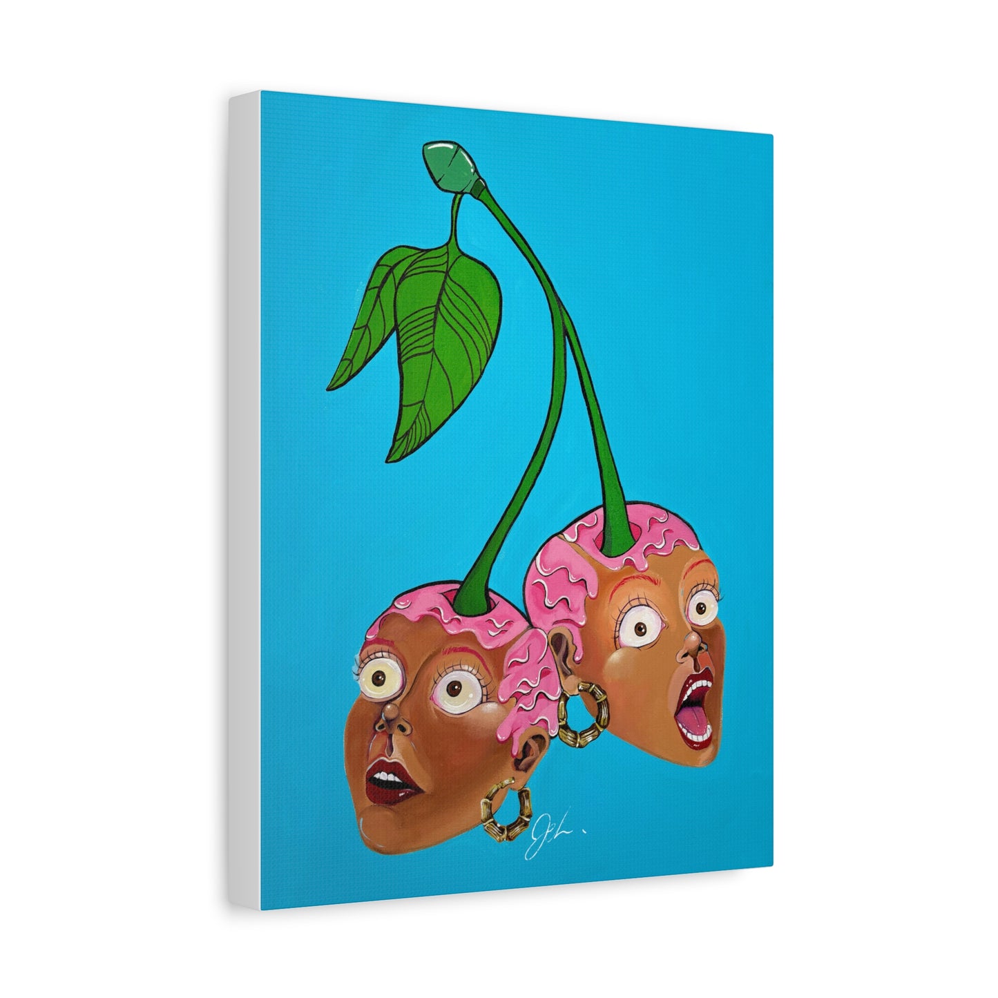 JUST US TWO CANVAS PRINT