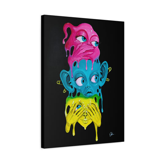 OMERTA CANVAS PRINT