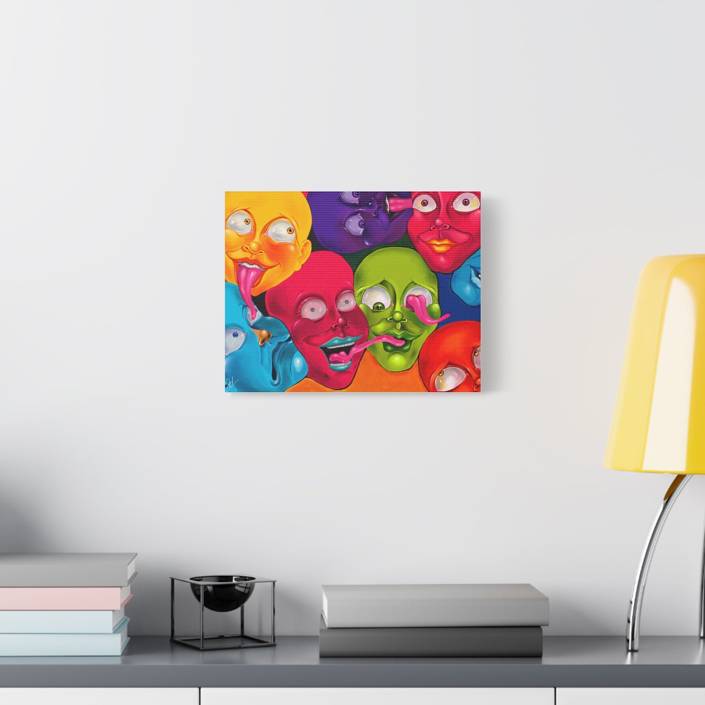 COMMUNICATION CANVAS PRINT