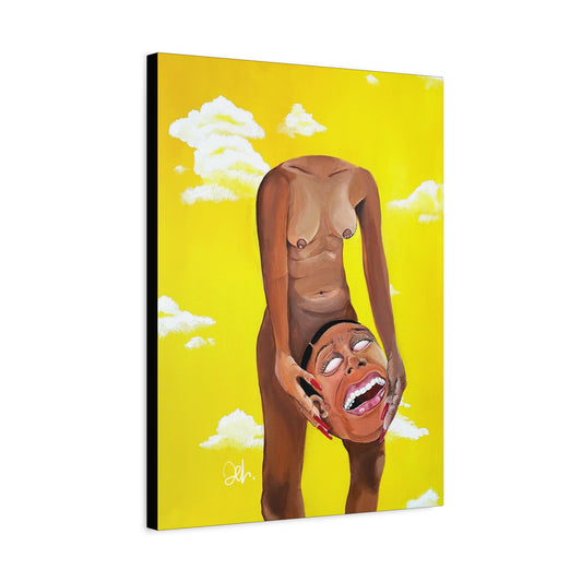 OVERWHELMED CANVAS PRINT