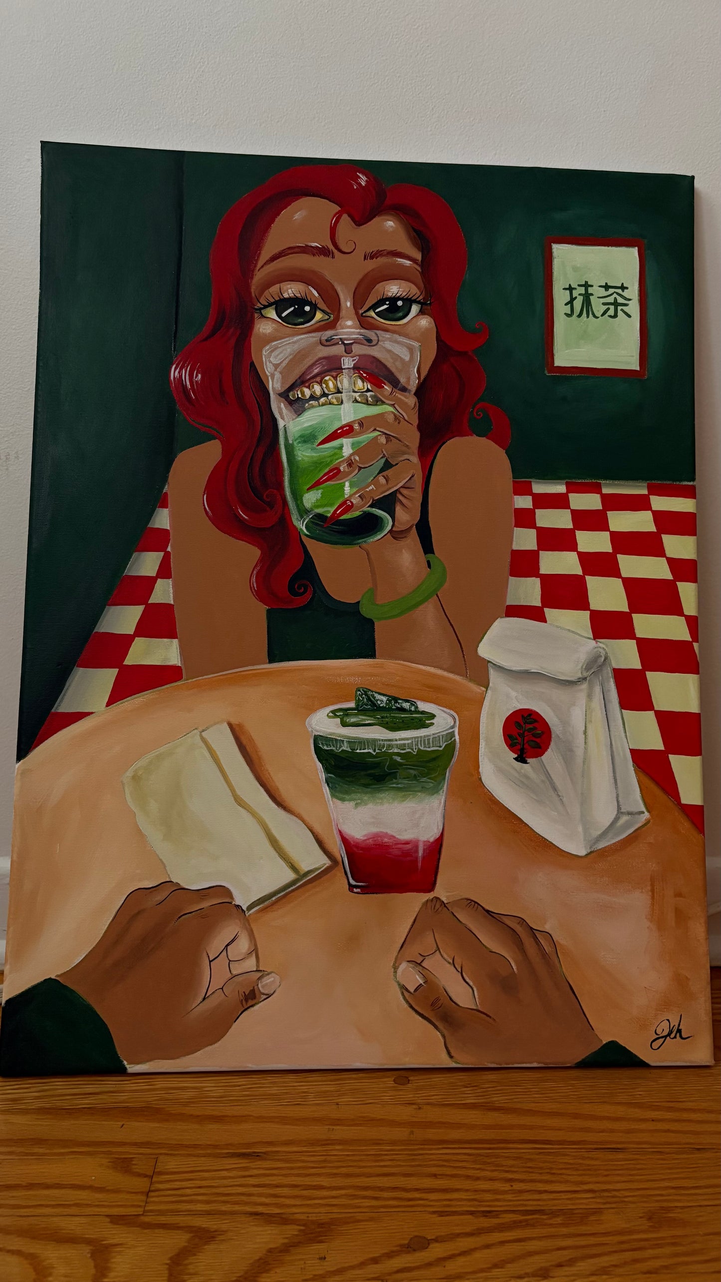 18x24” matcha